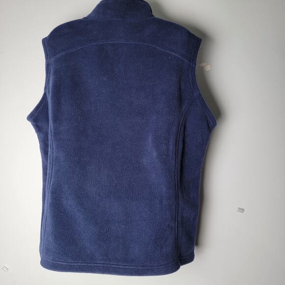 Core 365 Women’s Fleece Vest XL Navy Full Zip Sleeveless Chimerix Logo NWT - Picture 5 of 9